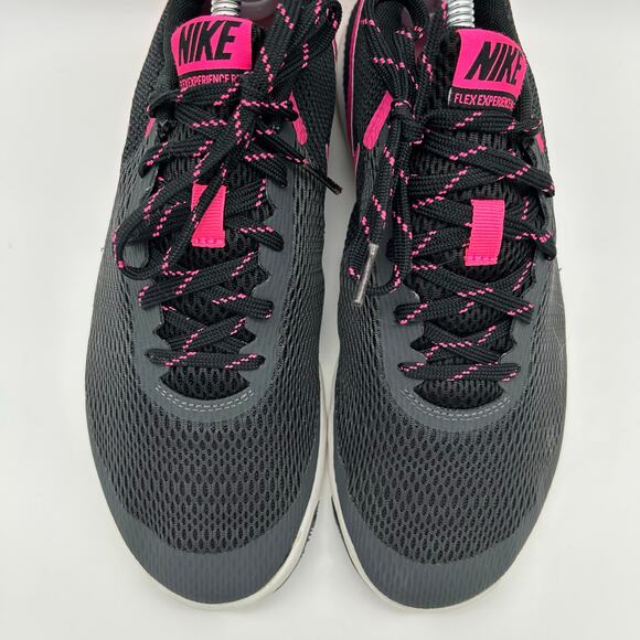 Nike Flex Experience RN 5 Womens Size 11 Gray Pink‎ Running Sneakers 844729-002 - Picture 3 of 9